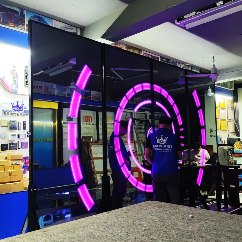 科技自动门 手掌魔法感应门